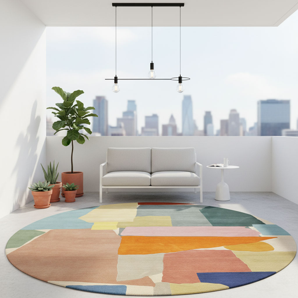 ENARION - Hand Tufted Abstract Carpet
